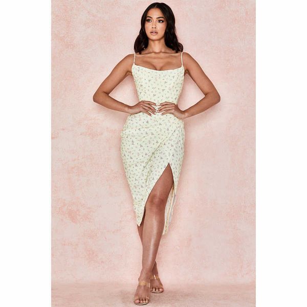 women summer dress sling printed corset side split mid-calf dress bodycon celebrity club party dress vestidos 210625, Black;gray
women summer dress sling printed corset side split mid-calf dress bodycon celebrity club party dress vestidos 210625, Black;gray