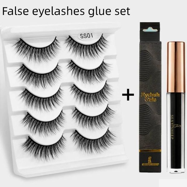 false eyelashes 5 pairs natural lashes 3d mink fluffy dramatic handmade fake with professional quick dry eyelash glue
false eyelashes 5 pairs natural lashes 3d mink fluffy dramatic handmade fake with professional quick dry eyelash glue
