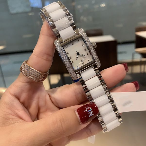 fashion ins lady watch quartz movement wristwatch stainless steel casing ceramics belt mineral sapphire mirror ch-a orologio di lusso 26mm*8, Slivery;brown
fashion ins lady watch quartz movement wristwatch stainless steel casing ceramics belt mineral sapphire mirror ch-a orologio di lusso 26mm*8, Slivery;brown