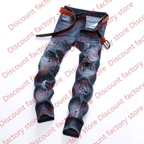 men's ripped skinny jeans fashion designer mens jeans slim motorcycle moto biker causal mens denim pants hip hop men jeans, Blue
men's ripped skinny jeans fashion designer mens jeans slim motorcycle moto biker causal mens denim pants hip hop men jeans, Blue