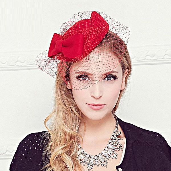 stingy brim hats lady fashion fedoras hat veil women vintage wool beret cap female british party bride headdress promotion b-4327, Blue;gray
stingy brim hats lady fashion fedoras hat veil women vintage wool beret cap female british party bride headdress promotion b-4327, Blue;gray