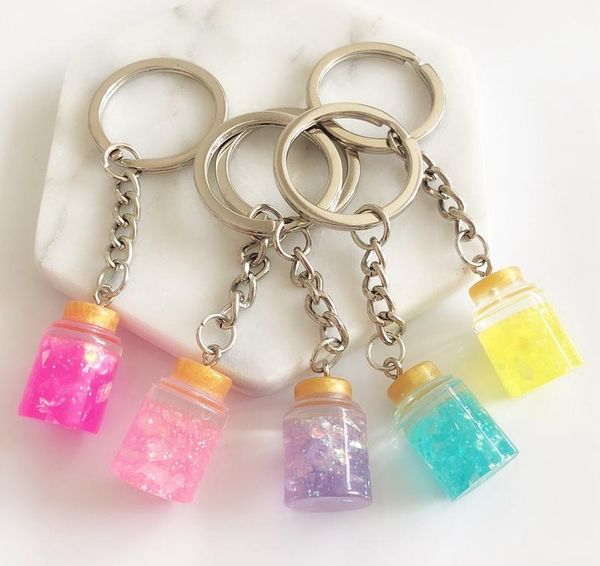 keychains 5pcs/set creative simulation bottle keychain mixed color wish keyrings, car bag accessories, gifts, Silver
keychains 5pcs/set creative simulation bottle keychain mixed color wish keyrings, car bag accessories, gifts, Silver
