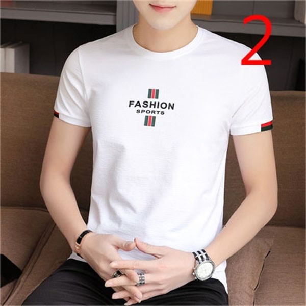 Men's 2021 Short-sleeved Summer New Korean Version the Trend of Self-cultivation Round Neck T-shirt C1YK, White;black
Men's 2021 Short-sleeved Summer New Korean Version the Trend of Self-cultivation Round Neck T-shirt C1YK, White;black