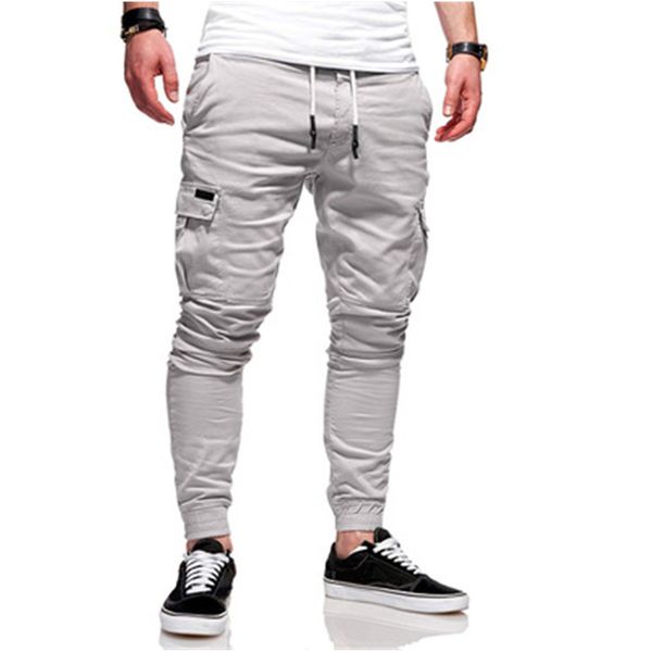 mens pure color cargo pants fashion trend drawstring sports skinny fitness baggy trousers designer male autumn new elastic waist pocket pant, Black
mens pure color cargo pants fashion trend drawstring sports skinny fitness baggy trousers designer male autumn new elastic waist pocket pant, Black