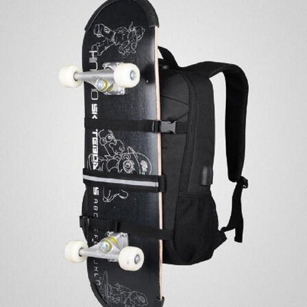 backpack men women leisure travel computer bag longboard skateboard anti-theft password lock usb charging shoulder
backpack men women leisure travel computer bag longboard skateboard anti-theft password lock usb charging shoulder