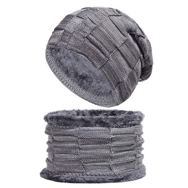 hats, scarves & gloves sets winter lined fleece set hat and snood scarf neck warmer knitted plaid balaclava hood grey black brown, Blue;gray
hats, scarves & gloves sets winter lined fleece set hat and snood scarf neck warmer knitted plaid balaclava hood grey black brown, Blue;gray
