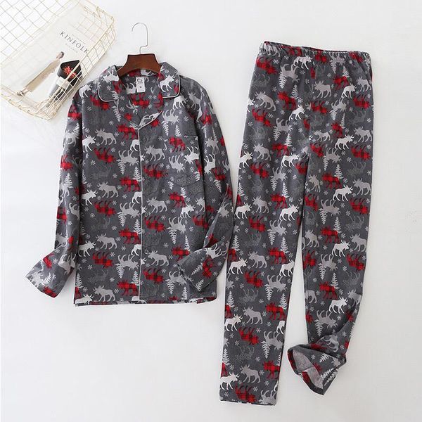 100% cotton deer pajamas sets mens plaid casual sleepwear for male pyjamas pijama hombre mens cartoon pajamas, Black;brown
100% cotton deer pajamas sets mens plaid casual sleepwear for male pyjamas pijama hombre mens cartoon pajamas, Black;brown