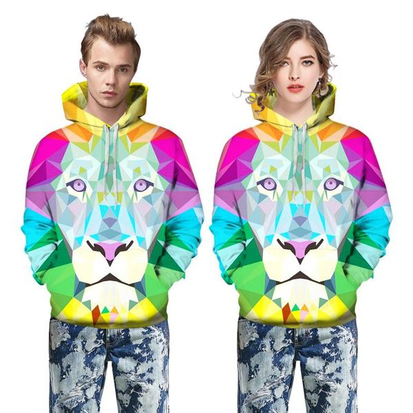women's hoodies & sweatshirts women drawstring lion printed hooded sweatshirt with pocket 2021 autumn plus size casual men woman pullo, Black
women's hoodies & sweatshirts women drawstring lion printed hooded sweatshirt with pocket 2021 autumn plus size casual men woman pullo, Black