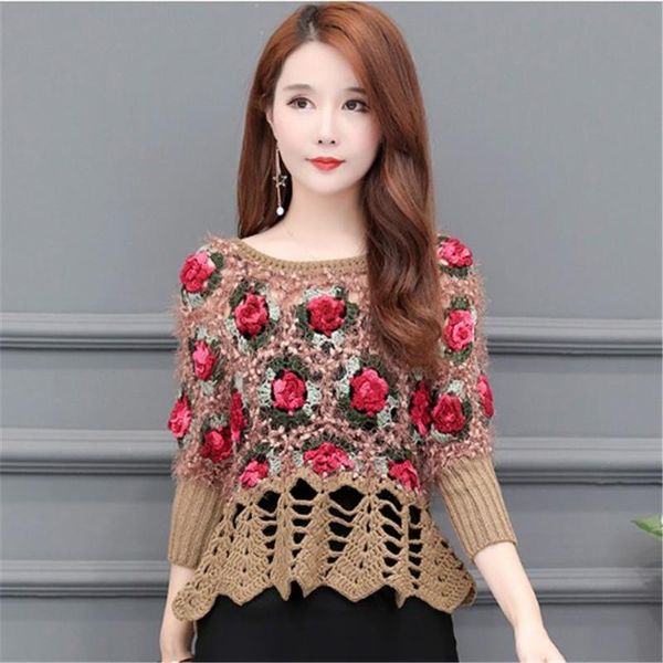 women's t-shirt 2021 spring listing short hollow flowers sweater fashion women clothing casual with retro, White
women's t-shirt 2021 spring listing short hollow flowers sweater fashion women clothing casual with retro, White