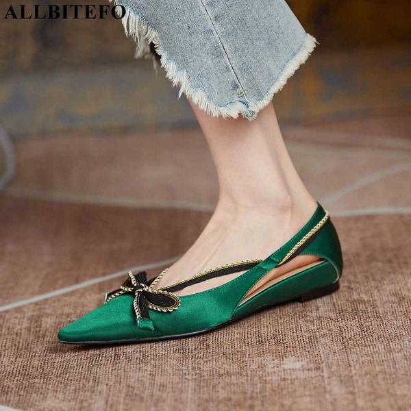 allbitefo bow design wedges heel sheepskin insole high heels pointed toe fashion leisure women heels shoes high heel shoes 210611, Black
allbitefo bow design wedges heel sheepskin insole high heels pointed toe fashion leisure women heels shoes high heel shoes 210611, Black