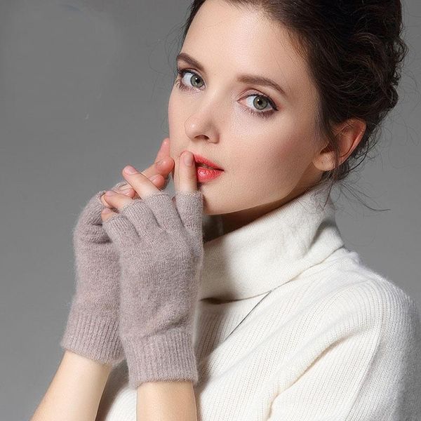 five fingers gloves cashmere knitted guantes fingerless autumn winter mitten warm half finger typing touch screen wool, Blue;gray
five fingers gloves cashmere knitted guantes fingerless autumn winter mitten warm half finger typing touch screen wool, Blue;gray