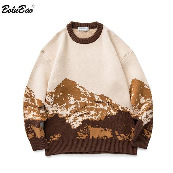 men's sweaters bolubao snow mountain knitted mens hip hop pullover knitwear fashion streetwear outwear harajuku male, White;black
men's sweaters bolubao snow mountain knitted mens hip hop pullover knitwear fashion streetwear outwear harajuku male, White;black