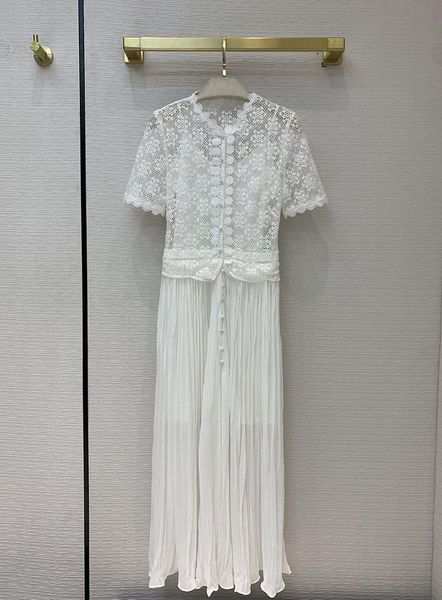 casual dresses luxury white lace maix dress 2021 early spring women elegant fake two-piece water-soluble embroidery cardigan long, Black;gray
casual dresses luxury white lace maix dress 2021 early spring women elegant fake two-piece water-soluble embroidery cardigan long, Black;gray