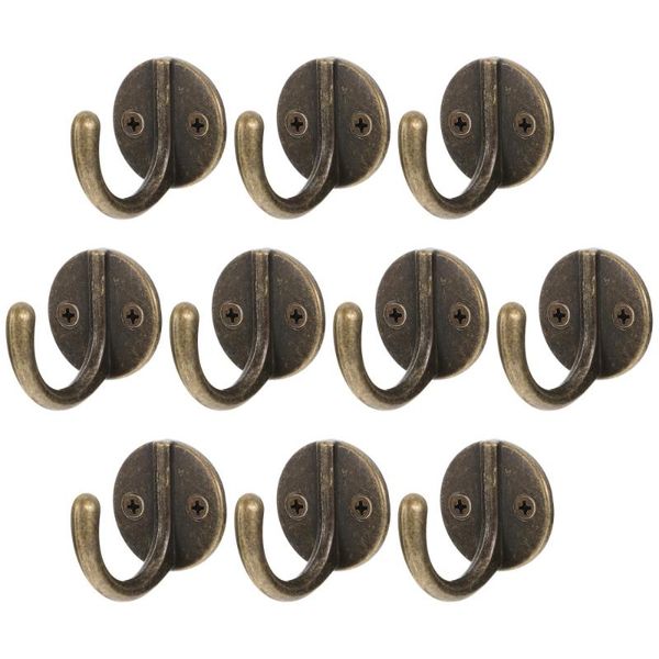 hooks & rails 10pcs vintage design hook hanger creative alloy retro metal for hat
hooks & rails 10pcs vintage design hook hanger creative alloy retro metal for hat