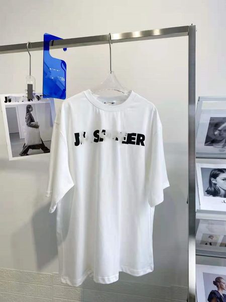 luxury design summer round neck letter short sleeve t-shirt loose casual fashion men and women, White
luxury design summer round neck letter short sleeve t-shirt loose casual fashion men and women, White