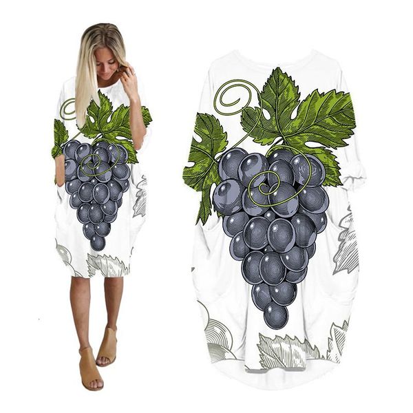 party dresses batwing pocket dress shirts womens grape 3d printed streetwear long sleeve midi dresses harajuku hip hop clothing punk clothes, White;black
party dresses batwing pocket dress shirts womens grape 3d printed streetwear long sleeve midi dresses harajuku hip hop clothing punk clothes, White;black