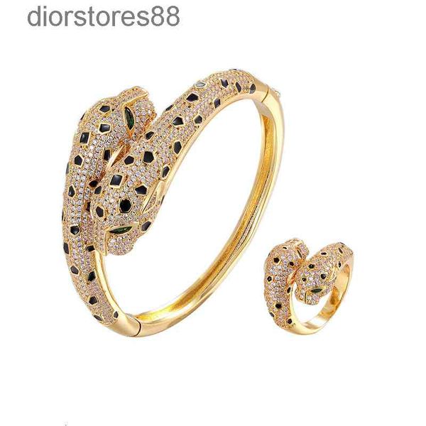 bangles bracelet micro inlaid zircon drop black oil double headed leopard high-end fashion women's ring
bangles bracelet micro inlaid zircon drop black oil double headed leopard high-end fashion women's ring