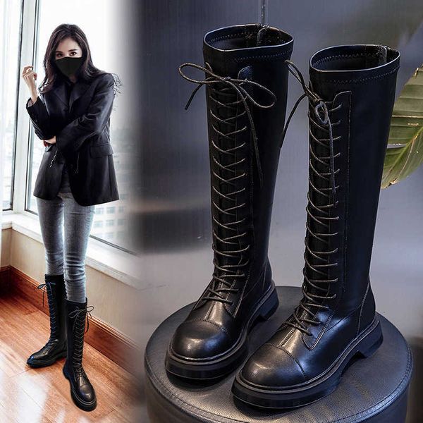boots women autumn and winter 2021 british style knight boots women's knee casual leather shoes trend, Black
boots women autumn and winter 2021 british style knight boots women's knee casual leather shoes trend, Black