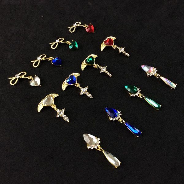 nail art decorations 100pc crystal charms alloy pendant studs rhinestones big triangle/water drop design jewelry for manicure trendy gj78, Silver;gold
nail art decorations 100pc crystal charms alloy pendant studs rhinestones big triangle/water drop design jewelry for manicure trendy gj78, Silver;gold