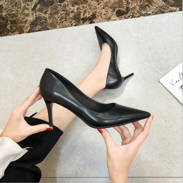 dress shoes women's pumps classic fashion microfiber leather summer lady wedding party high heels for women 2021, Black
dress shoes women's pumps classic fashion microfiber leather summer lady wedding party high heels for women 2021, Black