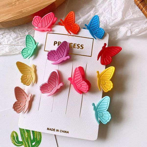 hair accessories 20pcs cute frosted butterfly claw for kids sweet plastic mini bangs clip ponytail hairpin, Slivery;white
hair accessories 20pcs cute frosted butterfly claw for kids sweet plastic mini bangs clip ponytail hairpin, Slivery;white