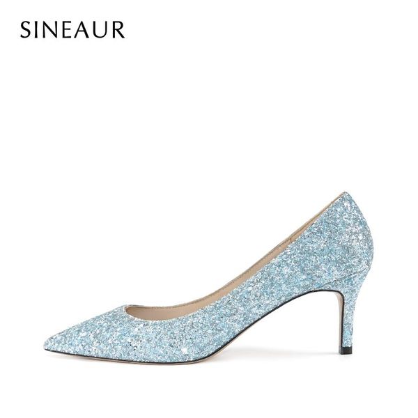 dress shoes sineaur bling women wedding 2021 thin heels silver glitter fabric pointy toe pumps mid heel fashion plus size 35-45, Black
dress shoes sineaur bling women wedding 2021 thin heels silver glitter fabric pointy toe pumps mid heel fashion plus size 35-45, Black