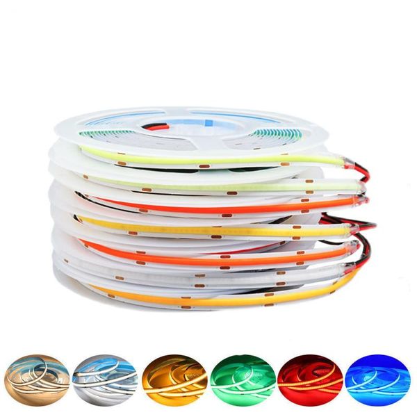 strips dc12v 24v cob led strip light 8mm 10mm high density flexible tape dimmable linear ribbon red green blue 3000k 4000k 6000k
strips dc12v 24v cob led strip light 8mm 10mm high density flexible tape dimmable linear ribbon red green blue 3000k 4000k 6000k