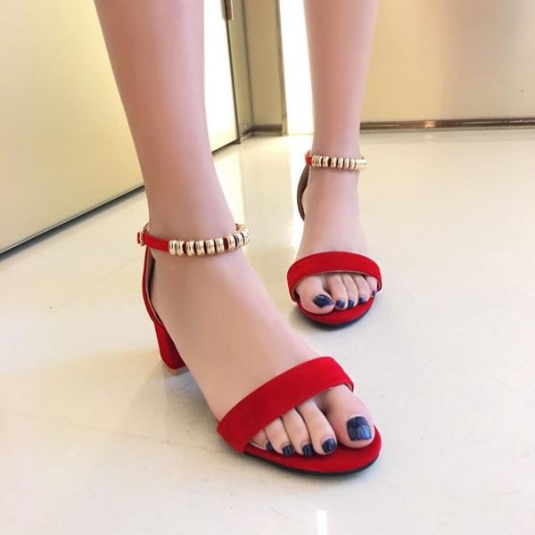 dress shoes oversized 11 12 13 high heels sandals women woman summer ladies suede thick heel metal decoration with middle, Black
dress shoes oversized 11 12 13 high heels sandals women woman summer ladies suede thick heel metal decoration with middle, Black