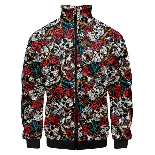 men's jackets red flower rose skull warm winter jacket printing fashion 3d zipped sweatshirt clothing autumn, Black;brown
men's jackets red flower rose skull warm winter jacket printing fashion 3d zipped sweatshirt clothing autumn, Black;brown