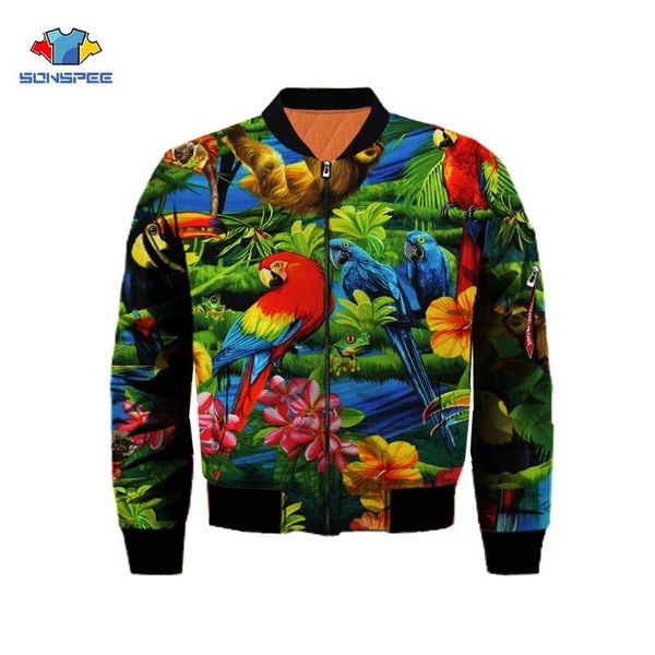 men's jackets novelty wild jungle parrot pattern coat 3d print winter thicken keep warm bomber jacket funny oversized clothing, Black;brown
men's jackets novelty wild jungle parrot pattern coat 3d print winter thicken keep warm bomber jacket funny oversized clothing, Black;brown