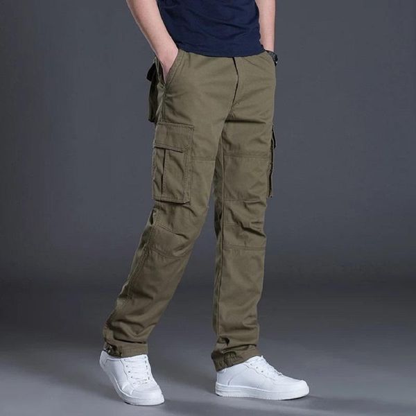 men's pants fashion military cargo men loose baggy tactical trousers oustdoor casual cotton multi pockets big size, Black
men's pants fashion military cargo men loose baggy tactical trousers oustdoor casual cotton multi pockets big size, Black