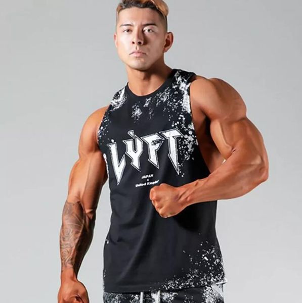 men' tank men fitness summer bodybuilding vest 3d printing sleeveless muscle breathable male tankgyms clothing, White;black
men' tank men fitness summer bodybuilding vest 3d printing sleeveless muscle breathable male tankgyms clothing, White;black