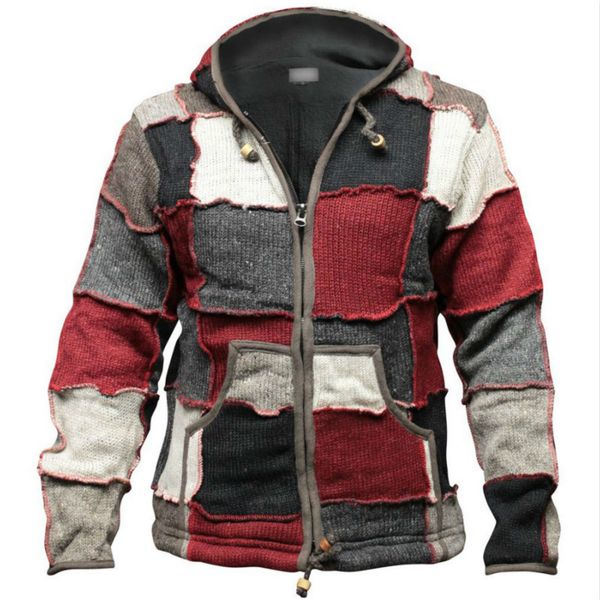 2021 new male-style autumn winter jacket knitted hoodie with color zipper matching european and american male sweater4jpi, Black
2021 new male-style autumn winter jacket knitted hoodie with color zipper matching european and american male sweater4jpi, Black