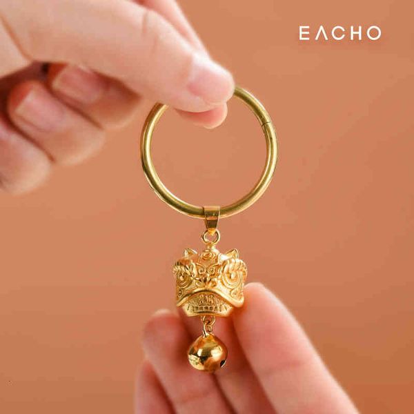 key rings xingshi chain pure brass bell handmade simple pendant guochao car to ward off evil spirits and safe fortune ring buckle, Slivery;golden
key rings xingshi chain pure brass bell handmade simple pendant guochao car to ward off evil spirits and safe fortune ring buckle, Slivery;golden