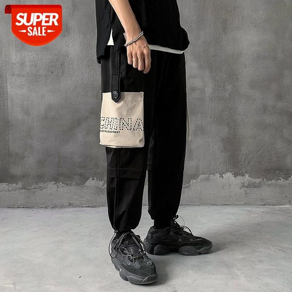 hip hop streetwear sport 2020 spring autumn harem rock cargomen's pocket pants fashions joggers casual skateboard trousers #pc9a, Black
hip hop streetwear sport 2020 spring autumn harem rock cargomen's pocket pants fashions joggers casual skateboard trousers #pc9a, Black