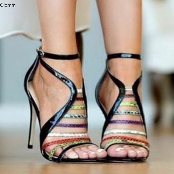 dress shoes olomm fashion women gladiator sandals thin high heels nice open toe gorgeous black party us plus size 5-15
dress shoes olomm fashion women gladiator sandals thin high heels nice open toe gorgeous black party us plus size 5-15