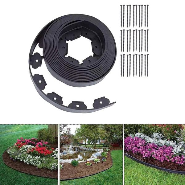 fencing, trellis & gates 10 meters garden landscape edging kit no dig 32ft with 30 spikes grass lawn plastic border support drop
fencing, trellis & gates 10 meters garden landscape edging kit no dig 32ft with 30 spikes grass lawn plastic border support drop