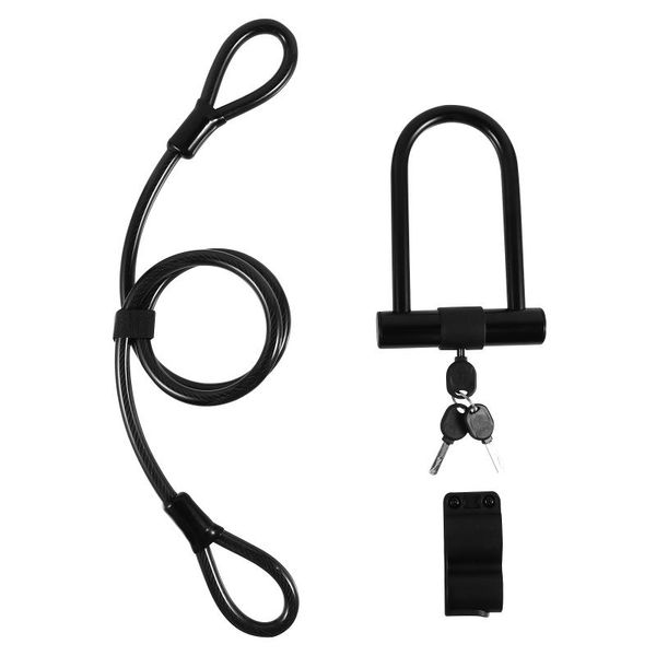 bike locks bicycle u lock with steel cable mtb road wheel 3 keys anti-theft safety motorcycle scooter accessories
bike locks bicycle u lock with steel cable mtb road wheel 3 keys anti-theft safety motorcycle scooter accessories