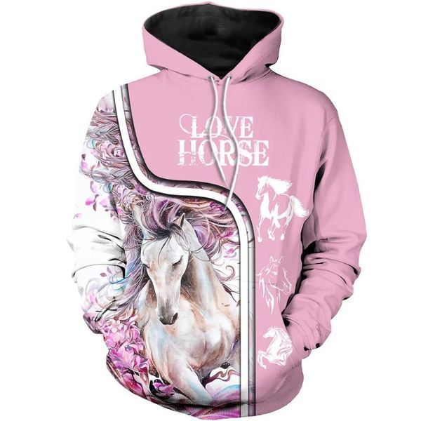 men's hoodies & sweatshirts and women's spring autumn fashion 3d animal pattern cute horses wild street personality loose oversize, Black
men's hoodies & sweatshirts and women's spring autumn fashion 3d animal pattern cute horses wild street personality loose oversize, Black