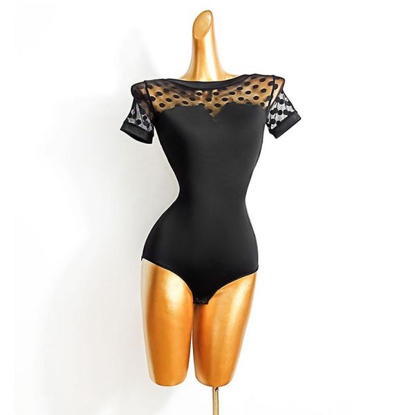 stage wear dot patchwork bare back latin dance bodysuit women for ballroom samba tango dancing performamnce tl595, Black;red
stage wear dot patchwork bare back latin dance bodysuit women for ballroom samba tango dancing performamnce tl595, Black;red
