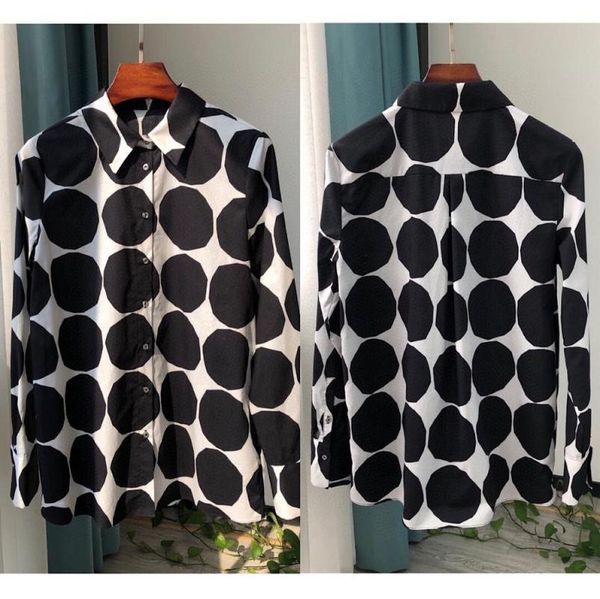 women's blouses & shirts women geometric print blouse long sleeve loose turn-down collar fashion shirt 2021, White
women's blouses & shirts women geometric print blouse long sleeve loose turn-down collar fashion shirt 2021, White