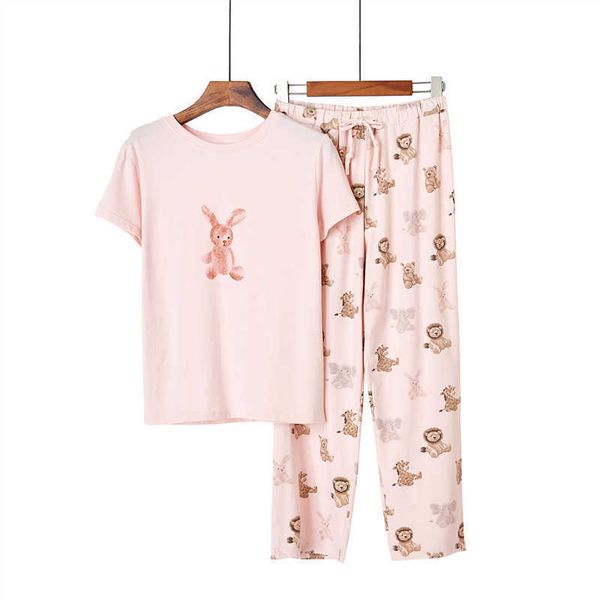 female pajamas set for spring summer autumn rabbit lion printing cartoon design womens pijamas set for home pijama navidad 211007, Black;red
female pajamas set for spring summer autumn rabbit lion printing cartoon design womens pijamas set for home pijama navidad 211007, Black;red