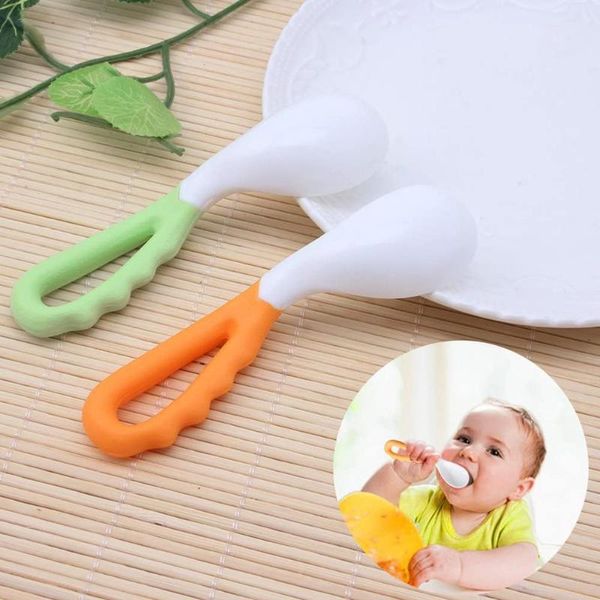 spoons baby self feeding infant safe spoon solid pacifier bending curved flatware creative design
spoons baby self feeding infant safe spoon solid pacifier bending curved flatware creative design