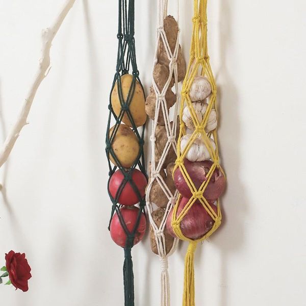wall hanging fruit basket onion potato vegetable fruit storage kitchen storage boho style interior hanging decoration
wall hanging fruit basket onion potato vegetable fruit storage kitchen storage boho style interior hanging decoration