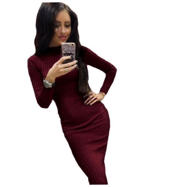casual dresses women bodycon dress knitted cotton long sleeve mini slim burgundy fall 2021 winter black clothes, Black;gray
casual dresses women bodycon dress knitted cotton long sleeve mini slim burgundy fall 2021 winter black clothes, Black;gray