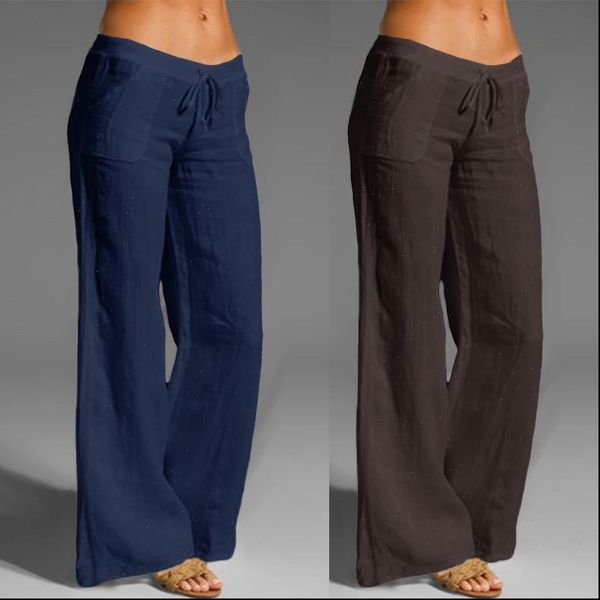 plus size womens vintage linen palazzo wide leg pants casual elastic waist trouser solid loose long pantalon mujer femme, Black;white
plus size womens vintage linen palazzo wide leg pants casual elastic waist trouser solid loose long pantalon mujer femme, Black;white