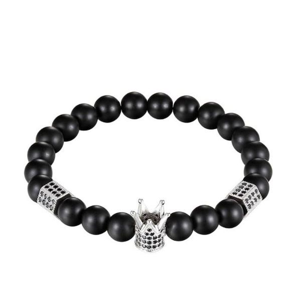 beaded, strands 8mm crown elastic gold silver copper cz zircon cubic zirconia beads bohemian yoga bracelet agate onyx stone bangles rfvd3, Black
beaded, strands 8mm crown elastic gold silver copper cz zircon cubic zirconia beads bohemian yoga bracelet agate onyx stone bangles rfvd3, Black