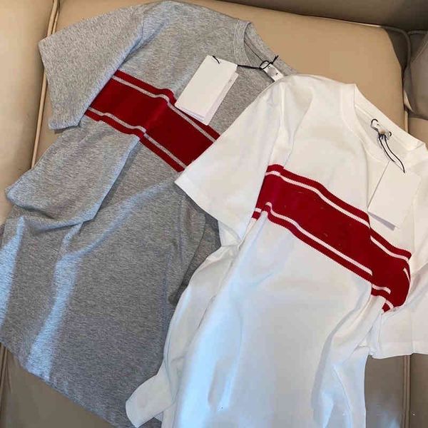 t-shirt c1 women's family 2021 summer round ne floing letter short sve loose and thin blouse, White