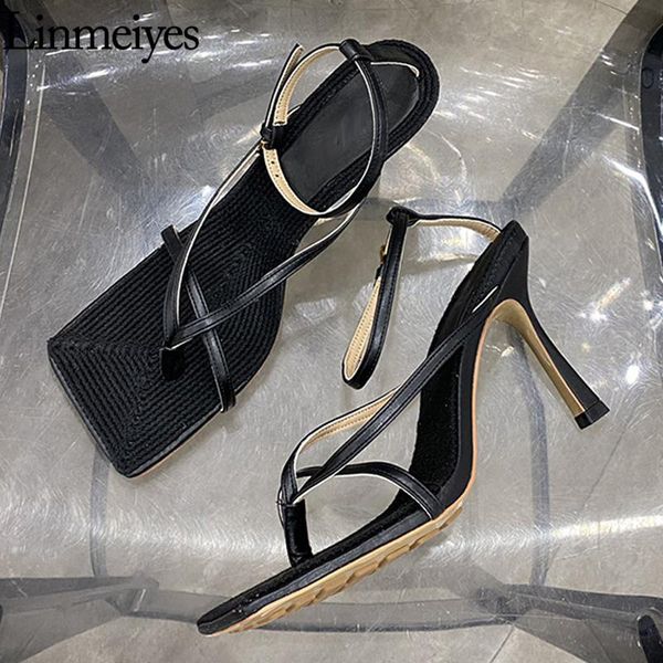 high heels women sandals leather flip flops braided party shoes woman gladiator sandals women heeled sandalias mujer 2021, Black
high heels women sandals leather flip flops braided party shoes woman gladiator sandals women heeled sandalias mujer 2021, Black