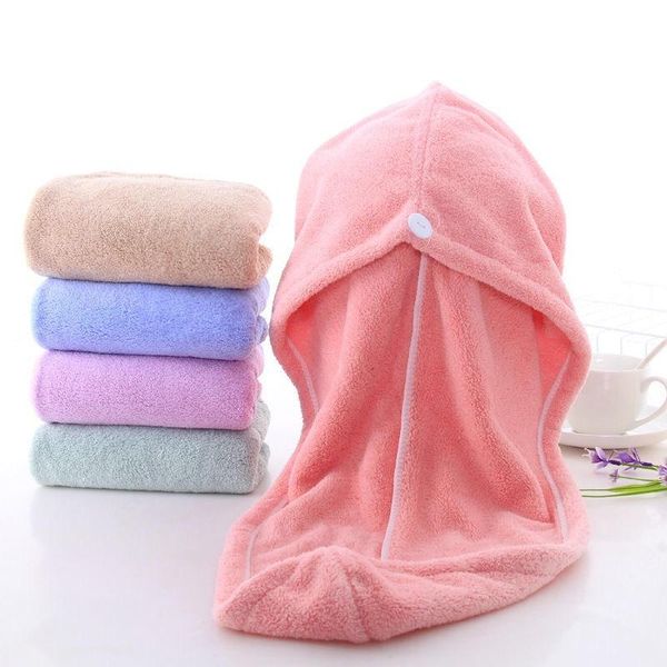 shower caps coral velvet dry hair cap microfiber quick drying turban super absorbent women wrap with button thicken 4 colors
shower caps coral velvet dry hair cap microfiber quick drying turban super absorbent women wrap with button thicken 4 colors